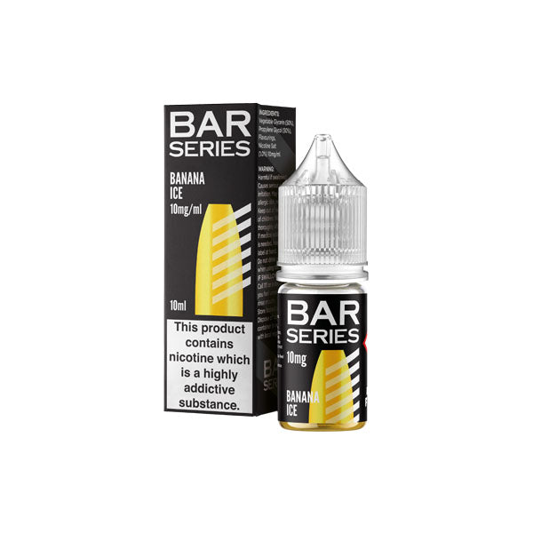 10mg Bar Series 10ml Nic Salts (50VG/50PG) - Flavour: Strawberry Ice Cream