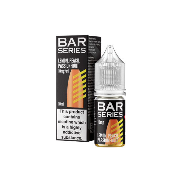 10mg Bar Series 10ml Nic Salts (50VG/50PG) - Flavour: Strawberry Watermelon Bubblegum