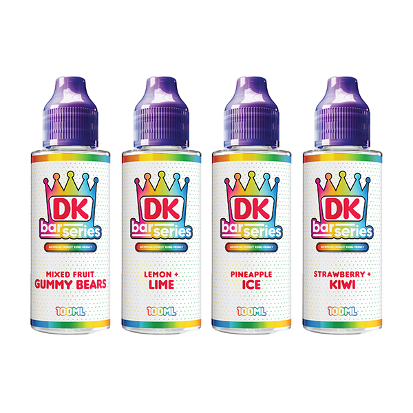 DK Bar Series 100ml Shortfill E-liquid 0mg (50VG/50PG) - Flavour: Blue Sour Raspberry