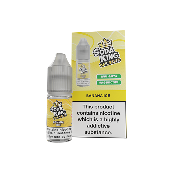 5mg Soda King Bar SALTS Nic Salts 10ml - (50VG/50PG) - Flavour: Gummy Bear