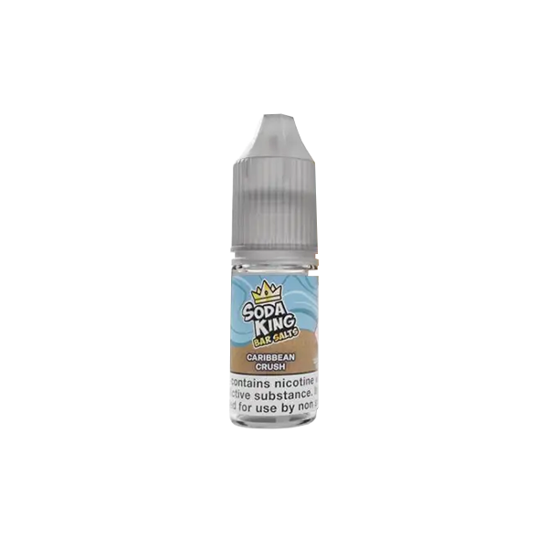 Soda King Bar SALTS 5mg Nic Salts 10ml - (50VG/50PG) - Flavour: Watermelon Breeze