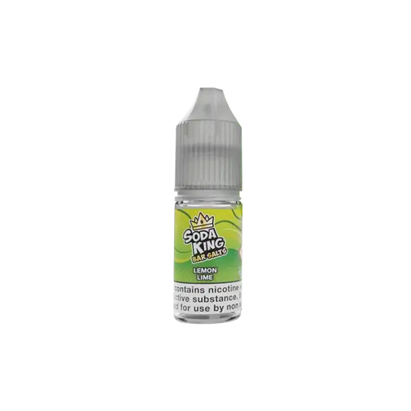 Soda King Bar SALTS 5mg Nic Salts 10ml - (50VG/50PG) - Flavour: Strawberry Watermelon