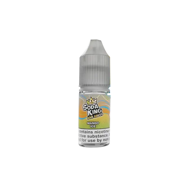 Soda King Bar SALTS 5mg Nic Salts 10ml - (50VG/50PG) - Flavour: Watermelon Breeze