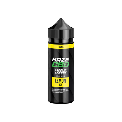Haze 3500mg CBD E-Liquid 100ml (50VG/50PG) - Flavour: Red A