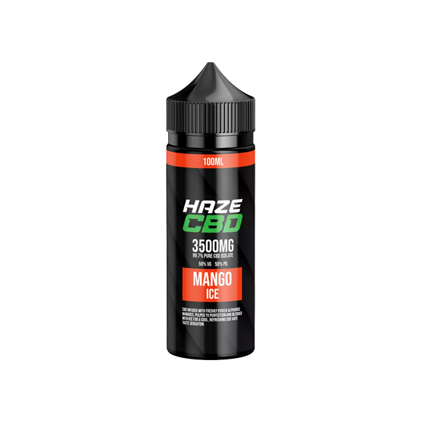 Haze 3500mg CBD E-Liquid 100ml (50VG/50PG) - Flavour: H Berry