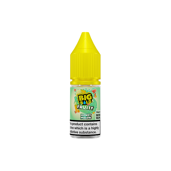 10mg Big Bold Nic Salt 10ml (50VG/50PG) - Flavour: Blue razz Menthol