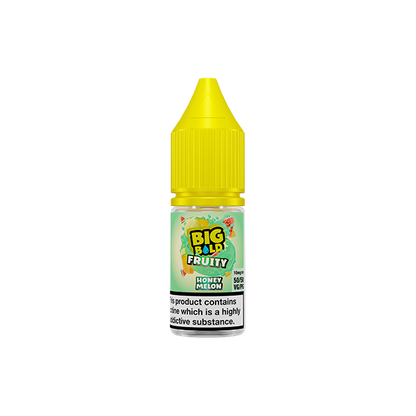 10mg Big Bold Nic Salt 10ml (50VG/50PG) - Flavour: Blue razz Menthol