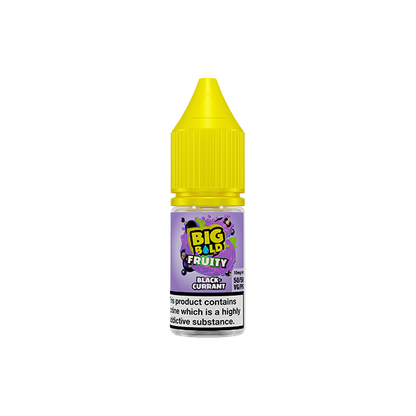 10mg Big Bold Nic Salt 10ml (50VG/50PG) - Flavour: Blackcurrant Menthol