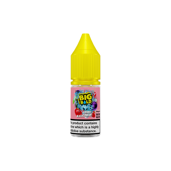 20mg Big Bold Nic Salt 10ml (50VG/50PG) - Flavour: Blackcurrant Menthol