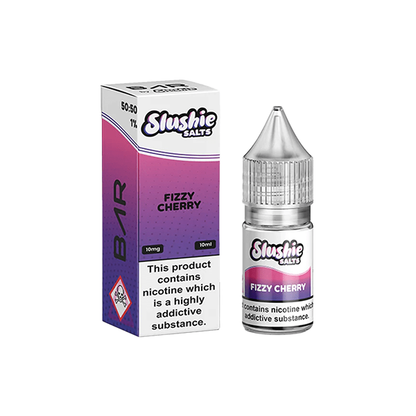 20mg Bar By Slushie 10ml Bar Salts (50VG/50PG) - Flavour: Raspberry Blueberry Lemon