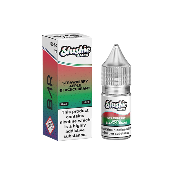 20mg Bar By Slushie 10ml Bar Salts (50VG/50PG) - Flavour: Menthol