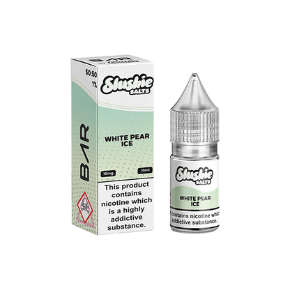 20mg Bar By Slushie 10ml Bar Salts (50VG/50PG) - Flavour: Raspberry Blueberry Lemon