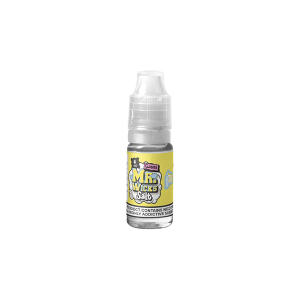 20mg Mr Wicks Nic Salts 10ml (50VG/50PG) - Flavour: Pear & Raspberry