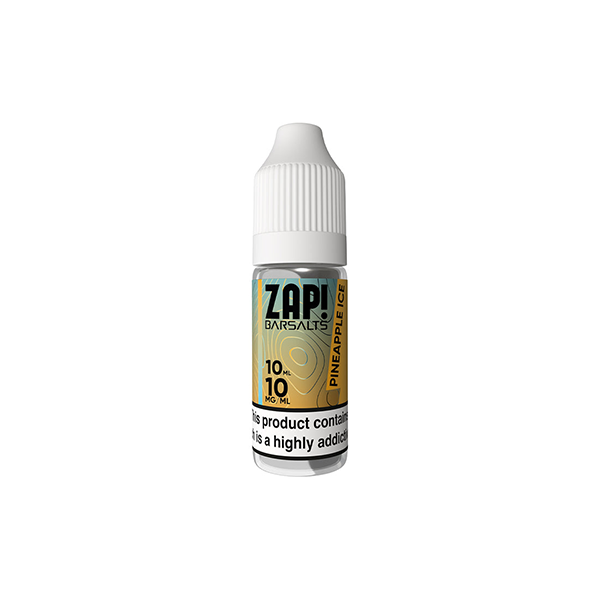 10mg ZAP! Bar Salts Nic Salt 10ml (50VG/50PG) - Flavour: Mixed Berries
