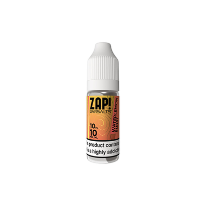 10mg ZAP! Bar Salts Nic Salt 10ml (50VG/50PG) - Flavour: Mixed Berries