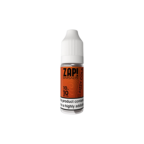 10mg ZAP! Bar Salts Nic Salt 10ml (50VG/50PG) - Flavour: Mixed Berries