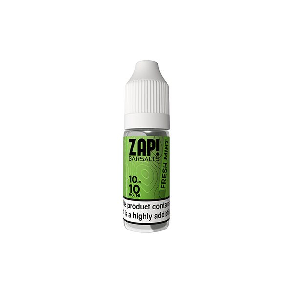 10mg ZAP! Bar Salts Nic Salt 10ml (50VG/50PG) - Flavour: Strawberry Watermelon Bubblegum