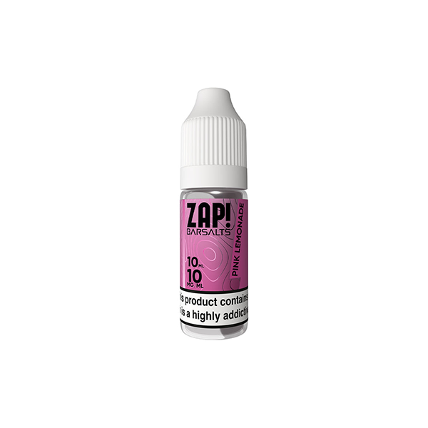 10mg ZAP! Bar Salts Nic Salt 10ml (50VG/50PG) - Flavour: Pineapple Ice