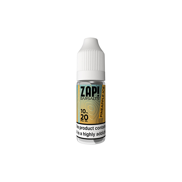 20mg ZAP! Bar Salts Nic Salt 10ml (50VG/50PG) - Flavour: Strawberry Kiwi
