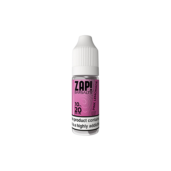 20mg ZAP! Bar Salts Nic Salt 10ml (50VG/50PG) - Flavour: Passion Guava Kiwi