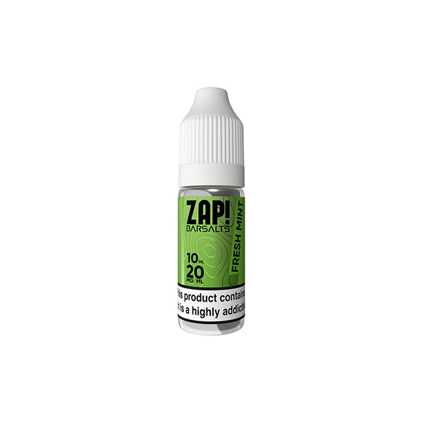 20mg ZAP! Bar Salts Nic Salt 10ml (50VG/50PG) - Flavour: Red Apple Watermelon