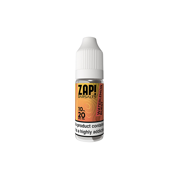 20mg ZAP! Bar Salts Nic Salt 10ml (50VG/50PG) - Flavour: Mixed Berries