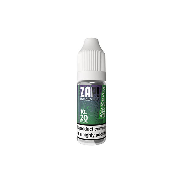 20mg ZAP! Bar Salts Nic Salt 10ml (50VG/50PG) - Flavour: Strawberry Watermelon Bubblegum