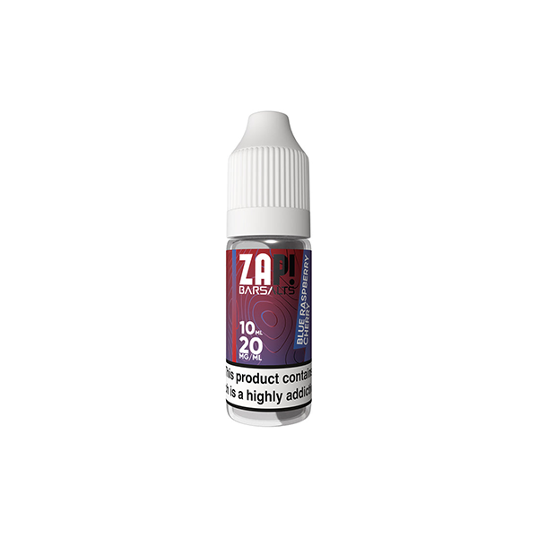 20mg ZAP! Bar Salts Nic Salt 10ml (50VG/50PG) - Flavour: Strawberry Kiwi