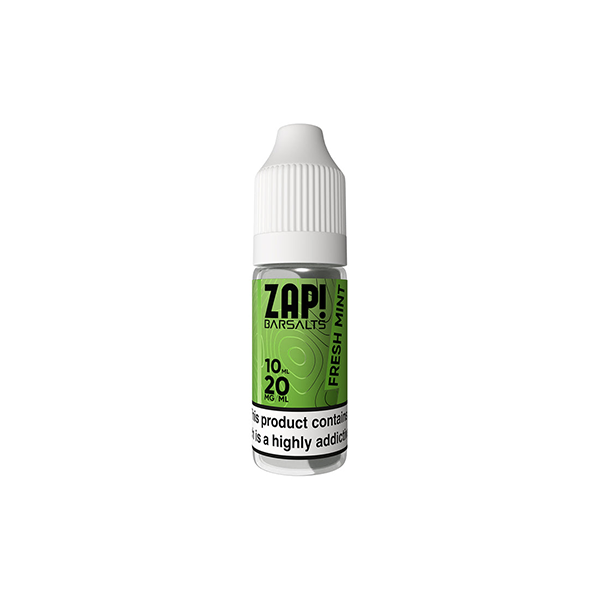 20mg ZAP! Bar Salts Nic Salt 10ml (50VG/50PG) - Flavour: Strawberry Watermelon Bubblegum