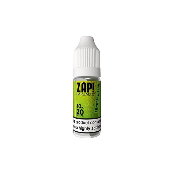 20mg ZAP! Bar Salts Nic Salt 10ml (50VG/50PG) - Flavour: Gummy Bear