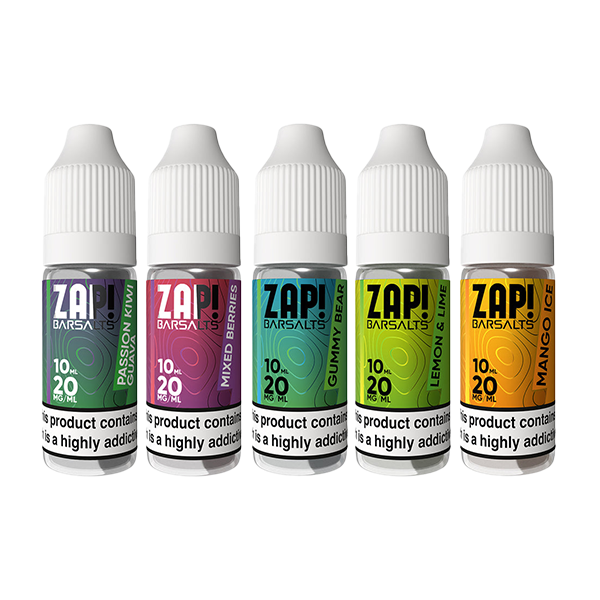 20mg ZAP! Bar Salts Nic Salt 10ml (50VG/50PG) - Flavour: Watermelon Burst