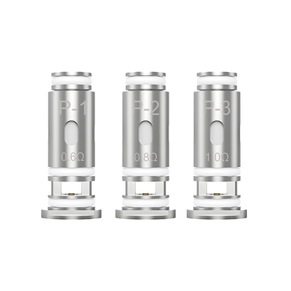 Smoant P Series Replacement Coils 3 Per Pack (0.6Ohm, 0.8Ohm, 1.0Ohm) - Resistances: P-2 0.8ohm