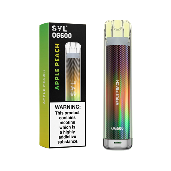 20mg SVL OG600 Disposable Vape 600 Puffs - Flavour: Watermelon Ice