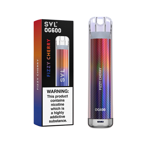 20mg SVL OG600 Disposable Vape 600 Puffs - Flavour: Watermelon Ice