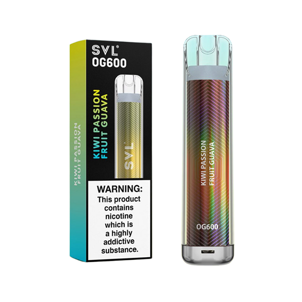 20mg SVL OG600 Disposable Vape 600 Puffs - Flavour: Watermelon Ice