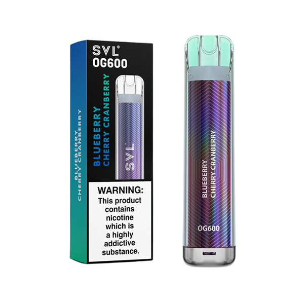 20mg SVL OG600 Disposable Vape 600 Puffs - Flavour: Watermelon Ice