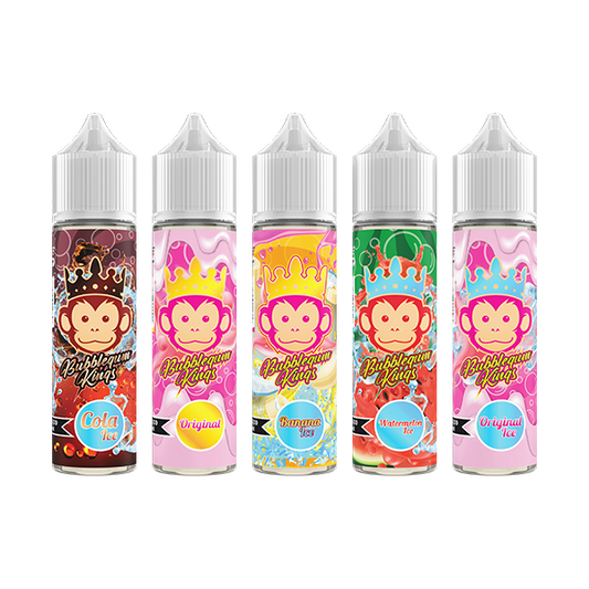 0mg Dr Vapes Bubblegum Kings 50ml Shortfill (78VG/22PG) - Flavour: Bubblegum Watermelon Ice