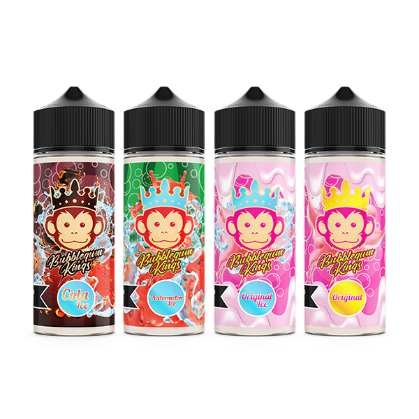 0mg Dr Vapes Bubblegum Kings 100ml Shortfill (78VG/22PG) - Flavour: Bubblegum Original Ice