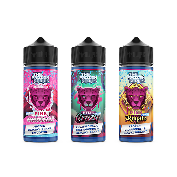 0mg Dr Vapes Pink Frozen 100ml Shortfill (78VG/22PG) - Flavour: Smoothie