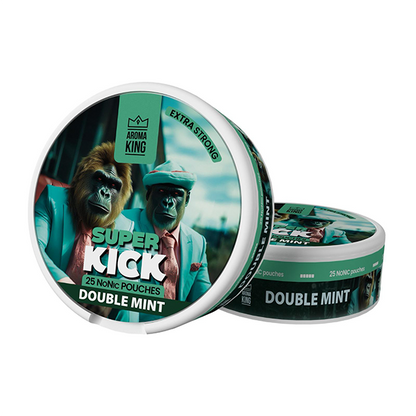 25mg Aroma King Super Kick NoNic Pouches - 25 Pouches - Flavour: Cola Ice