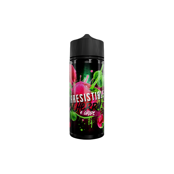 0mg Irresistible 100ml Shortfill (70VG/30PG) - Flavour: Grape & Blackcurrant