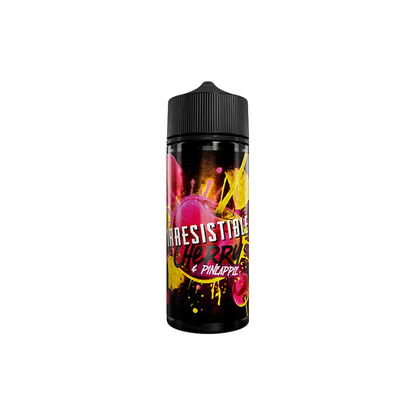 0mg Irresistible 100ml Shortfill (70VG/30PG) - Flavour: Cherry & Grape