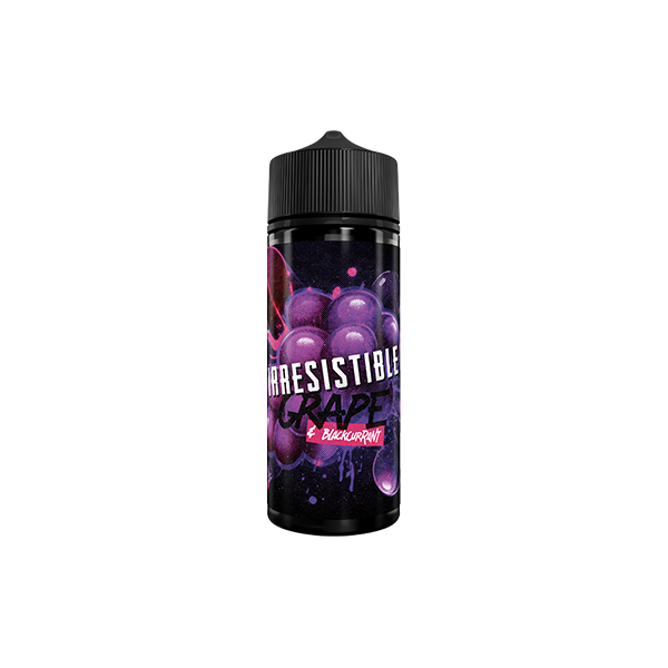 0mg Irresistible 100ml Shortfill (70VG/30PG) - Flavour: Grape