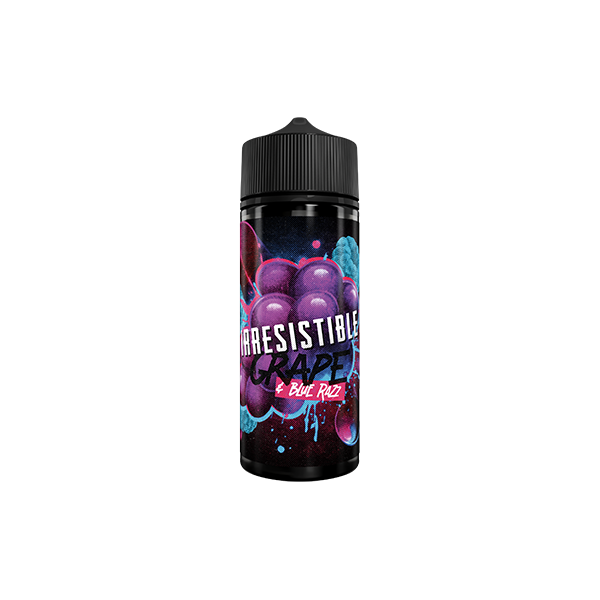 0mg Irresistible 100ml Shortfill (70VG/30PG) - Flavour: Grape & Orange