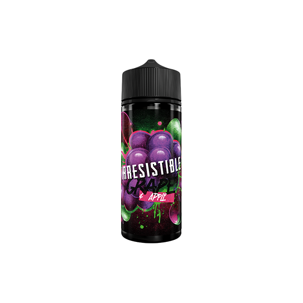 0mg Irresistible 100ml Shortfill (70VG/30PG) - Flavour: Cherry & Blue Razz