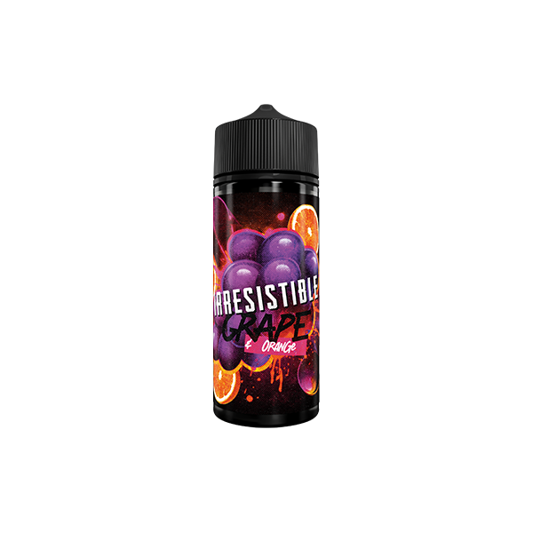 0mg Irresistible 100ml Shortfill (70VG/30PG) - Flavour: Grape & Blackcurrant