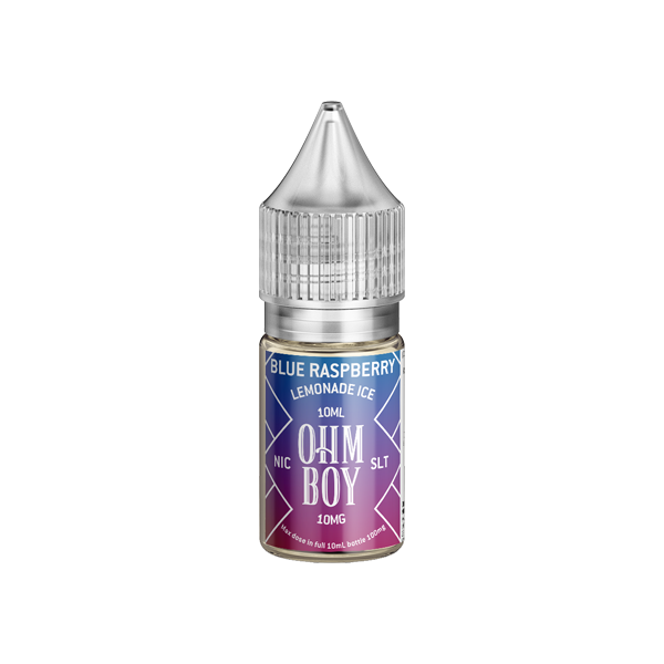 5mg Ohm Boy SLT 10ml Nic Salt (50VG/50PG) - Flavour: Peach Passion Fruit Ice