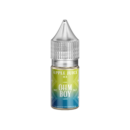 5mg Ohm Boy SLT 10ml Nic Salt (50VG/50PG) - Flavour: Peach Passion Fruit Ice