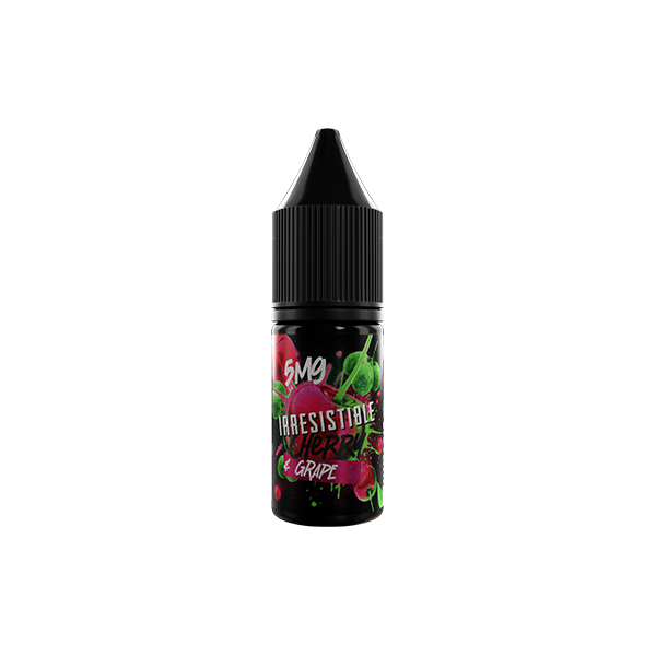5mg Irresistible 10ml Nic Salt (50VG/50PG) - Flavour: Cherry