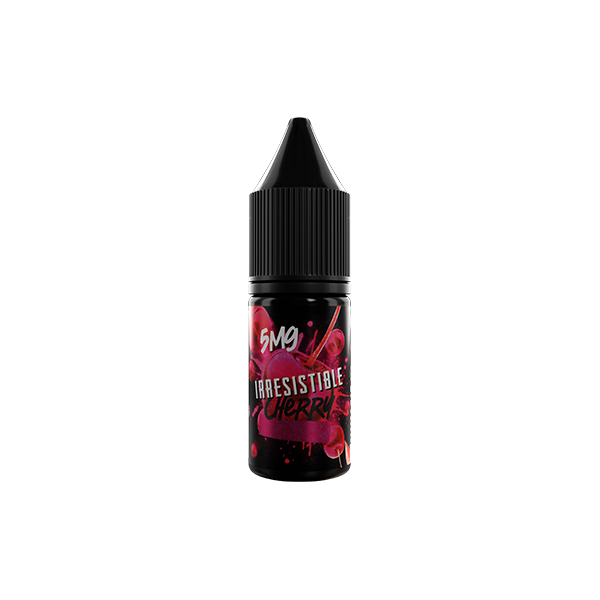 5mg Irresistible 10ml Nic Salt (50VG/50PG) - Flavour: Cherry & Grape